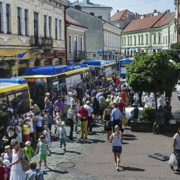 Autobusy marki SCANIA Citywide LF CNG - sesja na ulicach Tarnowa